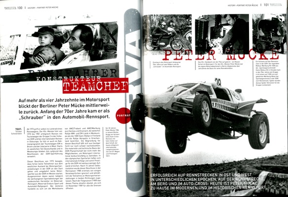 Bild Curbs Nr 4 Dezember 2014 - Peter Mücke - Konstrukteur und Teamchef