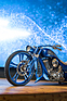 Bild: Custom-Bike jüngeren Datums - TOP Mountain Motorcycle Museum Timmelsjoch