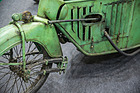 Cyclauto (1919) - gefedertes Vorderrad - Rétromobile Paris 2022