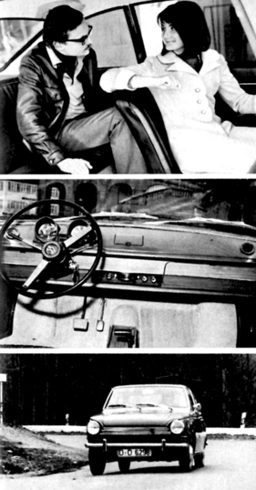 DAF 55 Coupé (1969) - Interieur und Fahreindrücke