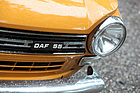 DAF 55 Marathon (1971) - Mit dem DAF 55 wurde aus dem einfachen Blech des luftgekühlten 44 ein richtiges Kühlergitter für den Wasserkühler des Renault-Motors