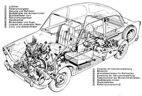 DAF 600 (1958) - die technischen Finesssen erklärt