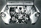 DAF 600 (1959) - Blick auf den Viertakt-Boxermotor