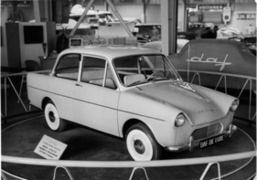 DAF 600 - mit charaktervollem Gesicht und automatischer Kraftübertragung - Genfer Autosmobilsalon 1959