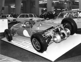 DAF Formel 3 (1966) - Monoposto mit Brabham-Chassis und Variomatic - Genfer Autosalon 1966