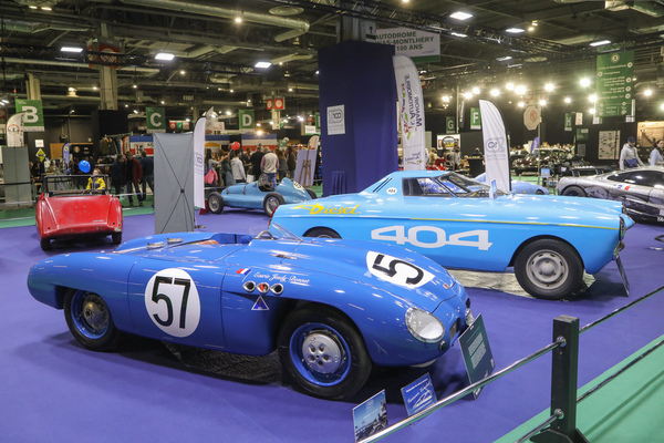 DB LM53 (1953) - Rekordfahrzeug, Ausstellung Montlhéry 1000 Jahre - Rétromobile Paris 2024