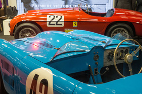 DB Tank (1949) - mit Ferrari Barchetta - Rétromobile Paris 2019