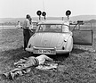 DKW 3=6 (1957) - Einsatz als Lautsprecherwagen - am Autoslalom von Dübendorf 1958