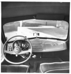 DKW 3=6 (1957) - Interieur mit hellem Lenkrad