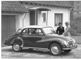 DKW 3=6 (1957) - als weitürige Export-Limousine, noch ohne Panoarama-Windschutzscheibe