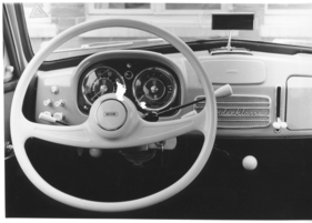 DKW 3=6 (1957) - das nicht ganz runde Lenkrad