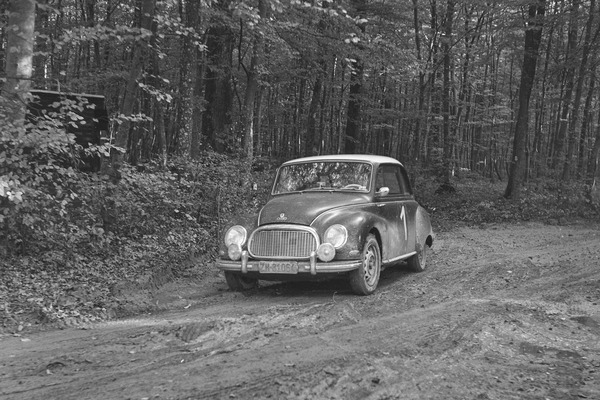 DKW 3=6 (1957) - im Rallye-Einsatz im Jahr 1963