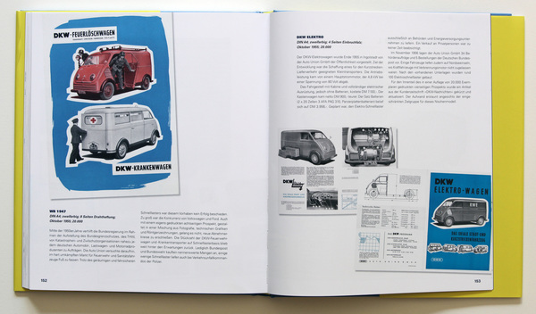 DKW Elektro - Buch "Auto Union DKW - Im Spiegel der Werbung 1949 bis 1966"