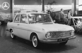 DKW F 102 (1963) - Internationale Automobilausstellung (IAA) in Frankfurt 1963 - höbsche kleine Limousine
