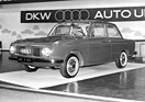 DKW F 102 (1964) - neu im Bauprogramm als Zwei- oder Viertürer ausgelegt und mit dem 1175 cm3 grossen Dreizylinder-Zweitaktmotor ausgerüstet - Genfer Automobilsalon 1964