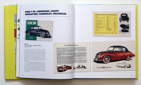 DKW F 89 - Buch "Auto Union DKW - Im Spiegel der Werbung 1949 bis 1966"
