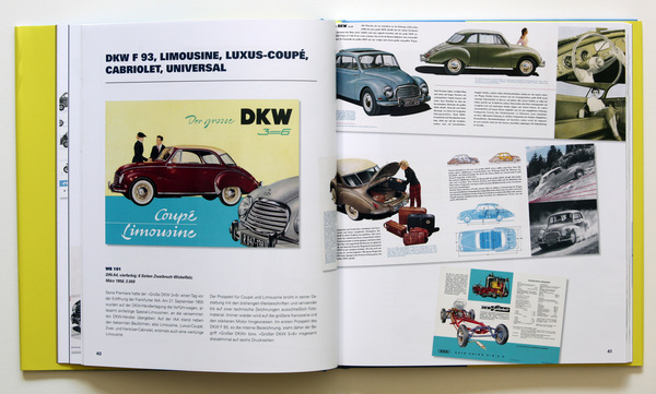 DKW F 93 - Buch "Auto Union DKW - Im Spiegel der Werbung 1949 bis 1966"