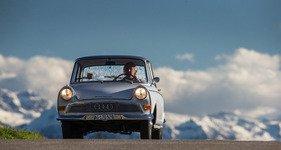 DKW F12 (1964) - Mit schönem Panorama in Hintergrund