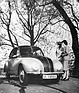 DKW F9 (1939) - Konsequent als Wettbewerber zum KdF-Wagen entwickelte die Auto Union den DKW F9. Geplant war eine Produktion von 100'000 Fahrzeugen pro Jahr. Auch mit Kunststoffkarosserie