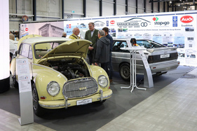 DKW F93 (1958) - auf dem Stand der Garage Brunner in Kaltbrunn - Swiss Classic World Luzern 2024 (1958)
