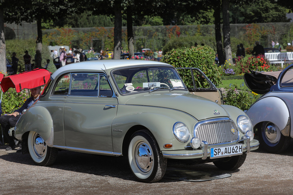DKW F93 Coupé (1957) - mit Dreizylinder-Zweitakt-Motor - 19. ASC Classic-Gala Schwetzingen 2023