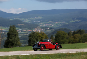 DKW Front Luxus-Zweisitzer (1935) - ADAC Trentino Classic 2013 - Oldtimer-Wanderung um den Autozug-Pokal