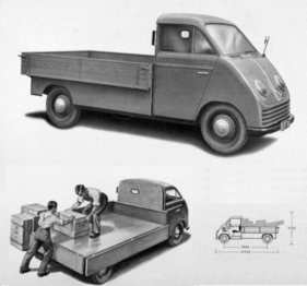 DKW Grossraumpritsche (1951) - für Leute mit viel Ladegut DKW Grossraumpritsche (1951) - für Leute mit viel Ladegut