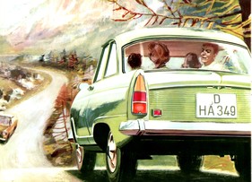 DKW Junior (1960) - Abbildung im Verkaufsprospekt