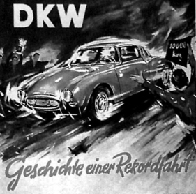 DKW Monza (1956) - Geschichte der Rekordfahrt