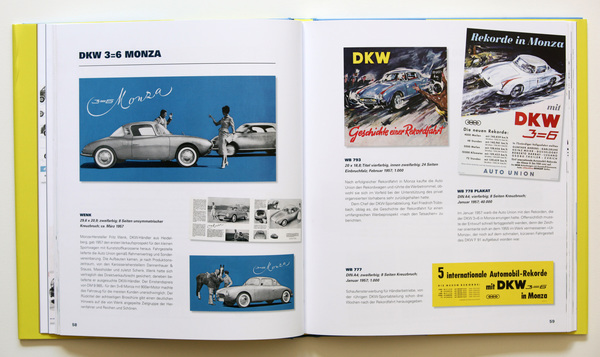 Bild DKW Monza - Buch "Auto Union DKW - Im Spiegel der Werbung 1949 bis 1966"