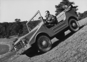 DKW Munga (1957) - mit Dreizylindermotor, 45 PS, 8-Gang-Getriebe und Allradantrieb