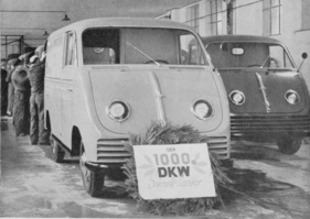 DKW Schnell-Laster (1951) - 1000 Exemplare gebaut