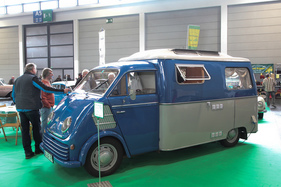 DKW Schnelllaster (1960) - mit Dreizylinder-Zweitaktmotor, umgebaut zum Wohnmobil - Motorworld Classics Bodensee 2019