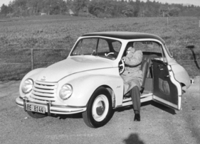 DKW Sonderklasse (1954) - bequemer Einstieg