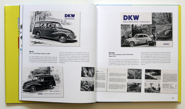 DKW Universal - Buch "Auto Union DKW - Im Spiegel der Werbung 1949 bis 1966"