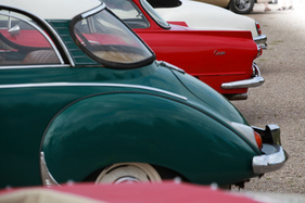 DKW-Vermag Fissore Coupé (1963) - neben seinem "Bruder" Auto Union 1000 S - Classic-Gala Schwetzingen 2020