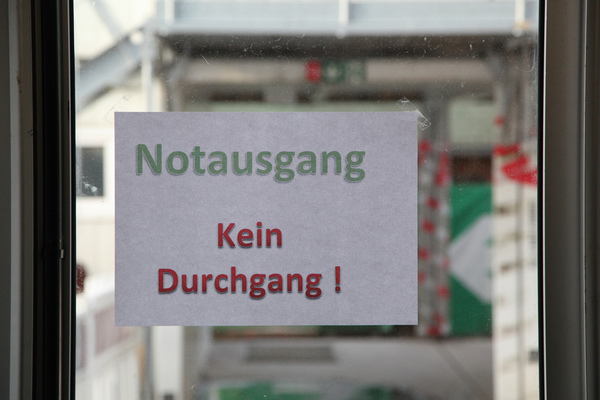 Da findet man seinen Weg nicht immer auf Anhieb bei der Entdeckungsreise durch die vielen Hallen.