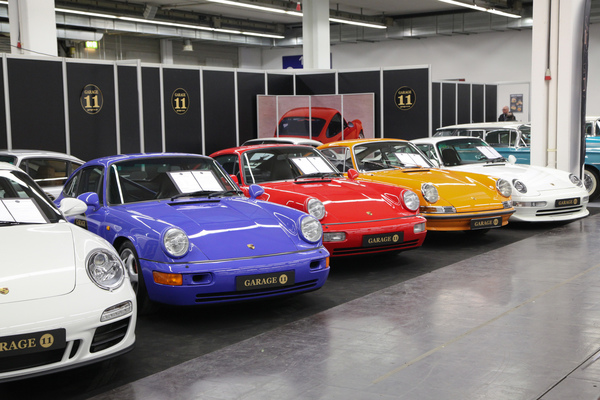 Da gab es bunte Farbpaletten …