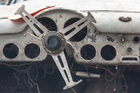 Da ist etwas mehr Arbeit nötig, als das Lenkrad zu ersetzen - Auto e Moto d'Epoca in Padua 2019