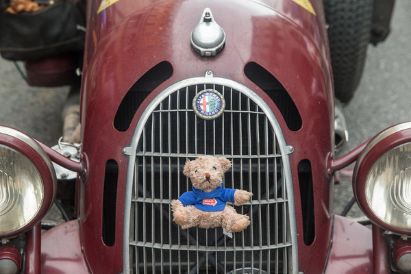 Da kommen harte Zeiten auf das Bärchen zu - 1000 Miglia 2024