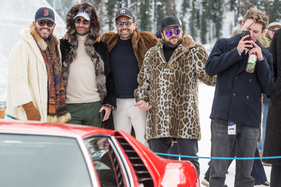 Da wird ein Lamborghini Miura P400 SV zur Nebensache ... - The I.C.E. St. Moritz 2025 Da wird ein Lamborghini Miura P400 SV zur Nebensache ... - The I.C.E. St. Moritz 2025