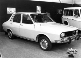 Dacia (1977) - Renault-12-Lizenzbau aus Rumänien - Genfer Autosalon 1977 Dacia (1977) - Renault-12-Lizenzbau aus Rumänien - Genfer Autosalon 1977