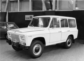 Dacia Aro (1978) - entiwckelt aus einem Militärfahrzeug, hergestellt in Rumänien - Genfer Autosalon 1978