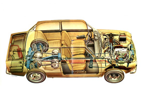 Daf 55 (1968) - Durchsichtszeichnung