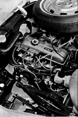 Daf 55 (1968) - der Motor stammt von Renault