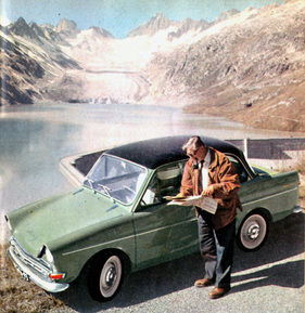 Daf 750 Daffodil (1961) - in der Schweizer Passstrassen-Welt