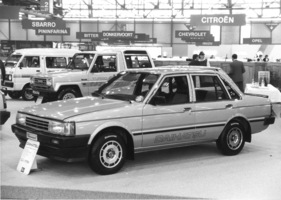 Daihatsu Charmant (1985) - mit Karosseriekits und Leichtmetallfelgen aufgewertet - Genfer Automobilsalon 1985