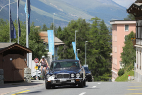 Daimler Double Six (1975) - am 31. British Classic Car Meeting St. Moritz 2025