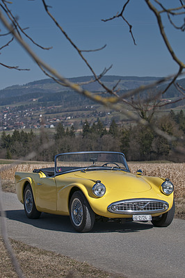 Daimler SP 250 (1960) - Front- und Heckgestaltung scheinen sich styling-mässig nicht ganz zu verstehen