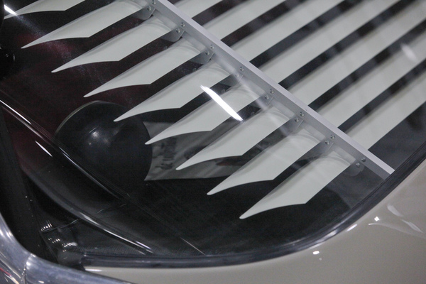 Damals beliebte Utensilien, die Heckstoren und die Kugellautsprecher - Bremen Classic Motorshow 2019